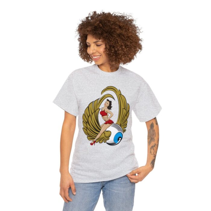Pinup Eyeball Logo Unisex Heavy Cotton Tee - Image 27