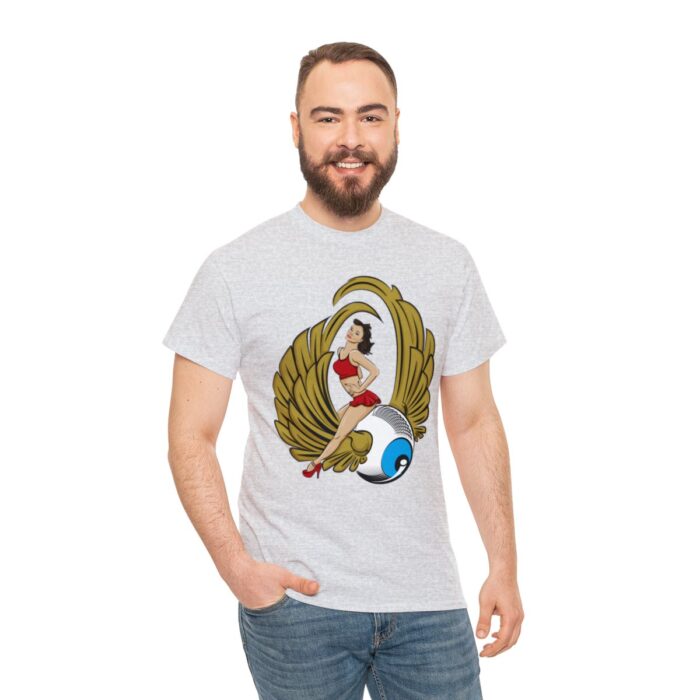Pinup Eyeball Logo Unisex Heavy Cotton Tee - Image 29