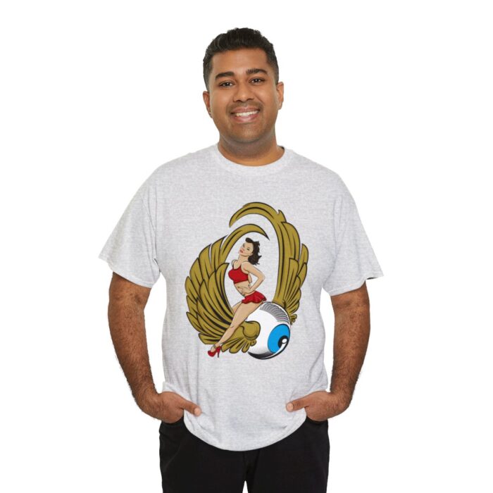 Pinup Eyeball Logo Unisex Heavy Cotton Tee - Image 32