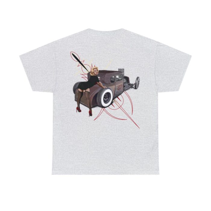 rat rod pinstriping Unisex Heavy Cotton Tee - Image 14