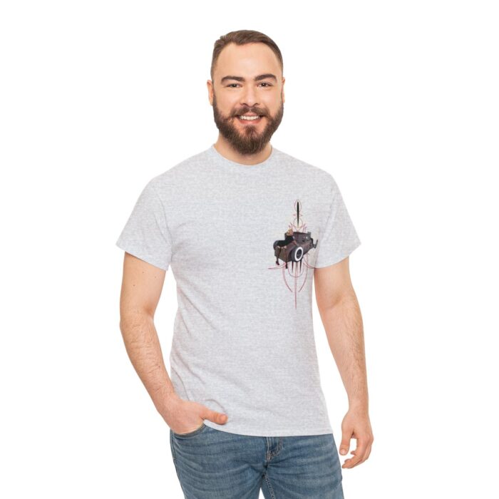rat rod pinstriping Unisex Heavy Cotton Tee - Image 17