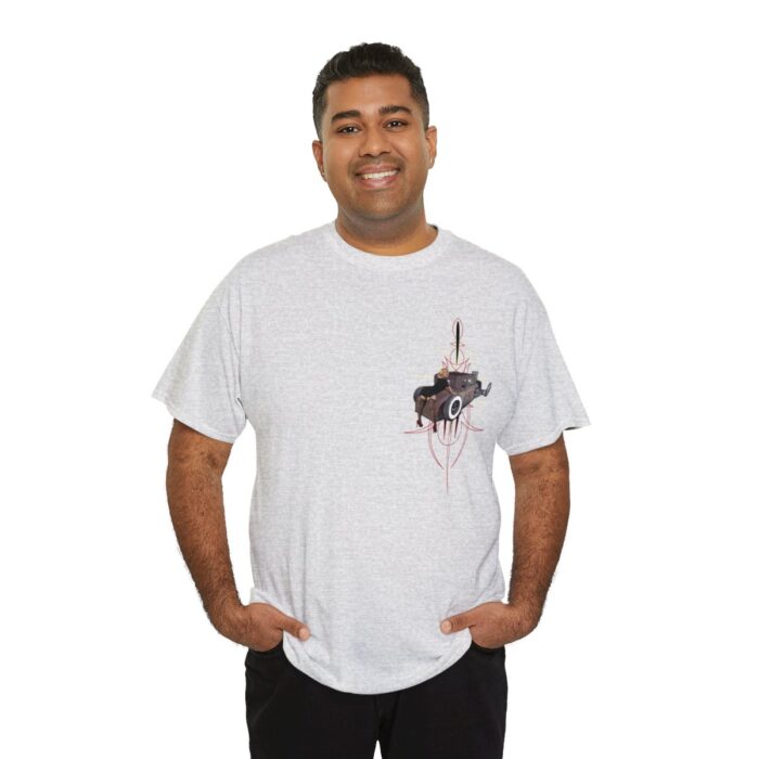 rat rod pinstriping Unisex Heavy Cotton Tee - Image 20