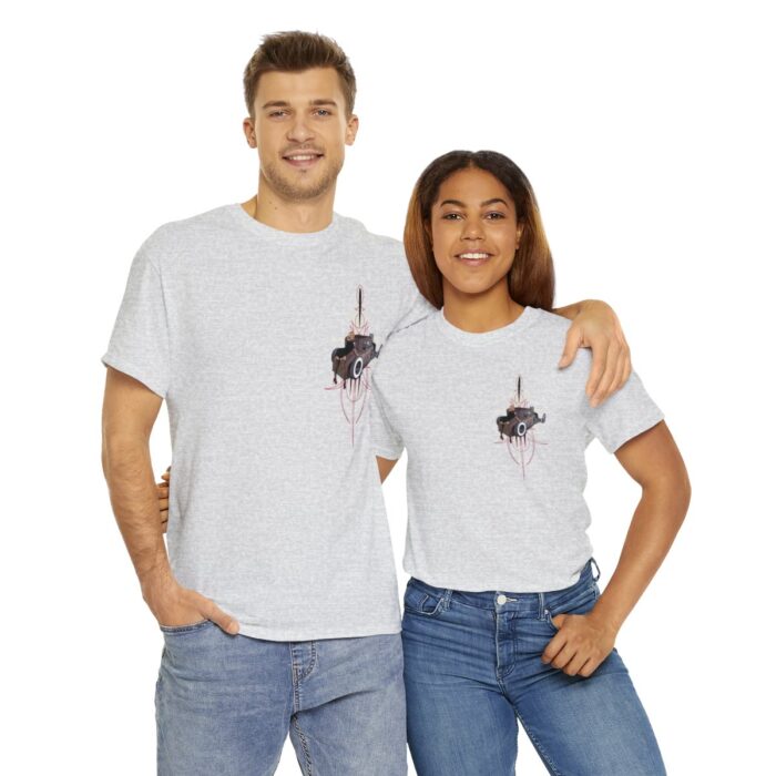 rat rod pinstriping Unisex Heavy Cotton Tee - Image 22