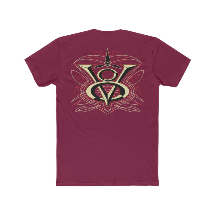 V8 with pinstriping ,  Cotton Crew Tee - Image 16