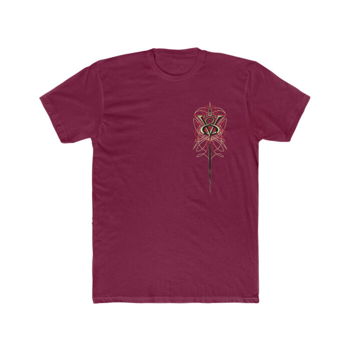 V8 with pinstriping ,  Cotton Crew Tee - Image 15