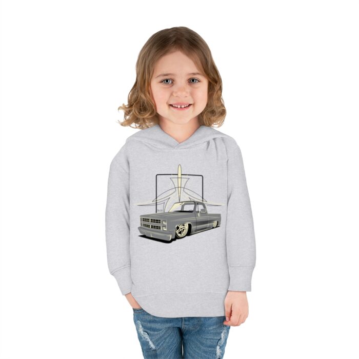 Square body Toddler Pullover Fleece Hoodie - Image 4