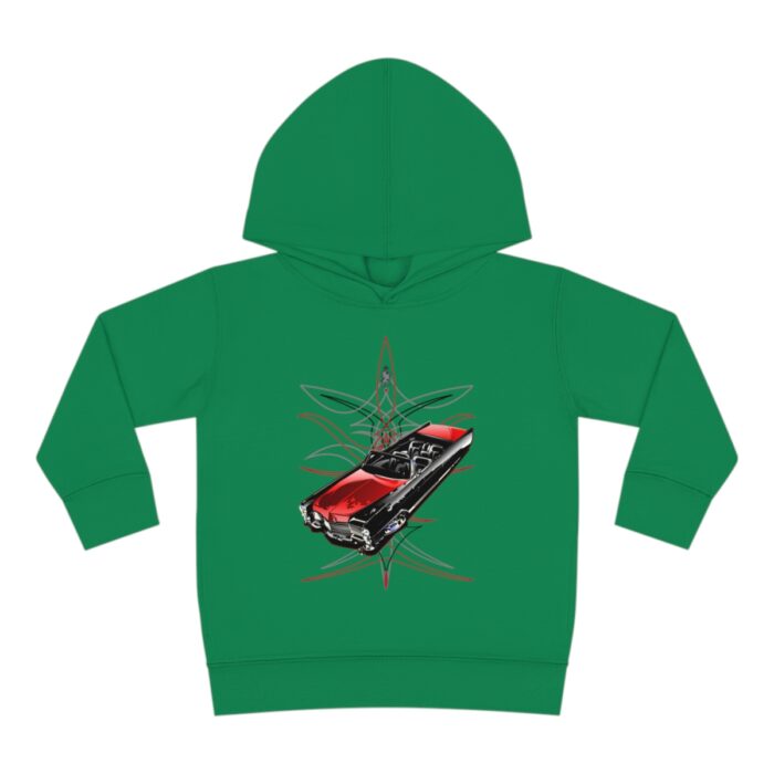 65 Cadi with pinstriping Toddler Pullover Fleece Hoodie (Jimmy Smith Art/ Tonys pinstriping) - Image 13