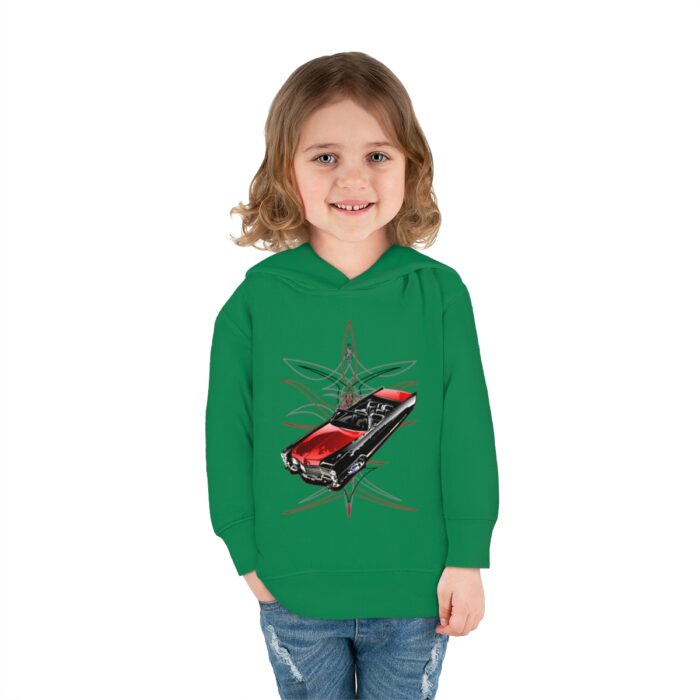 65 Cadi with pinstriping Toddler Pullover Fleece Hoodie (Jimmy Smith Art/ Tonys pinstriping) - Image 16