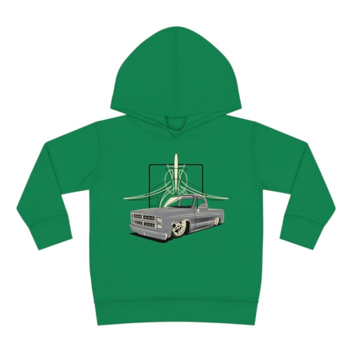 Square body Toddler Pullover Fleece Hoodie - Image 13