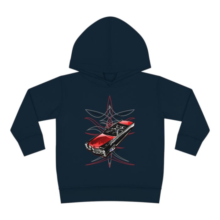 65 Cadi with pinstriping Toddler Pullover Fleece Hoodie (Jimmy Smith Art/ Tonys pinstriping) - Image 37