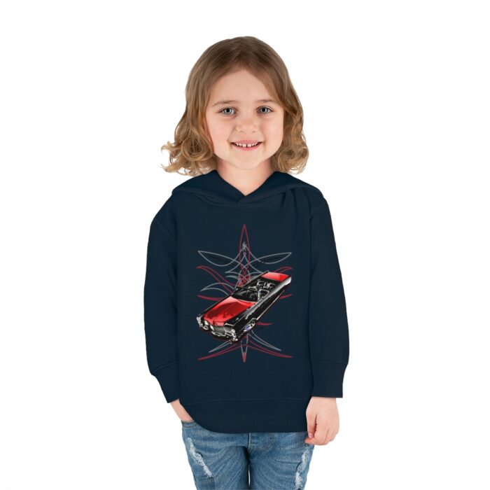 65 Cadi with pinstriping Toddler Pullover Fleece Hoodie (Jimmy Smith Art/ Tonys pinstriping) - Image 40