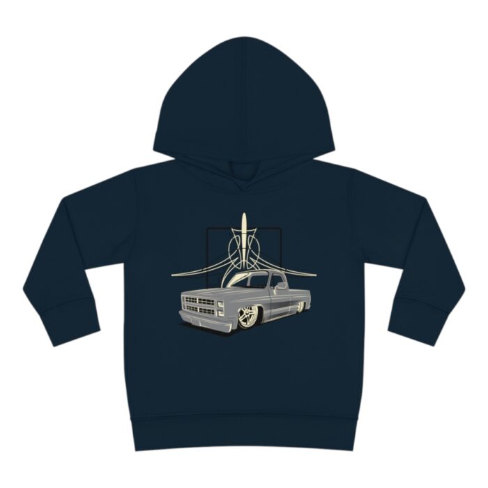 Square body Toddler Pullover Fleece Hoodie - Image 37