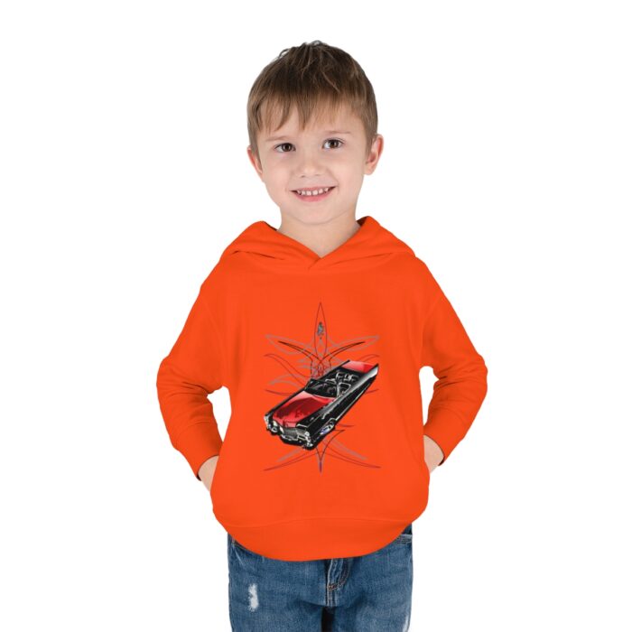 65 Cadi with pinstriping Toddler Pullover Fleece Hoodie (Jimmy Smith Art/ Tonys pinstriping) - Image 11