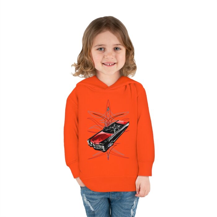 65 Cadi with pinstriping Toddler Pullover Fleece Hoodie (Jimmy Smith Art/ Tonys pinstriping) - Image 12