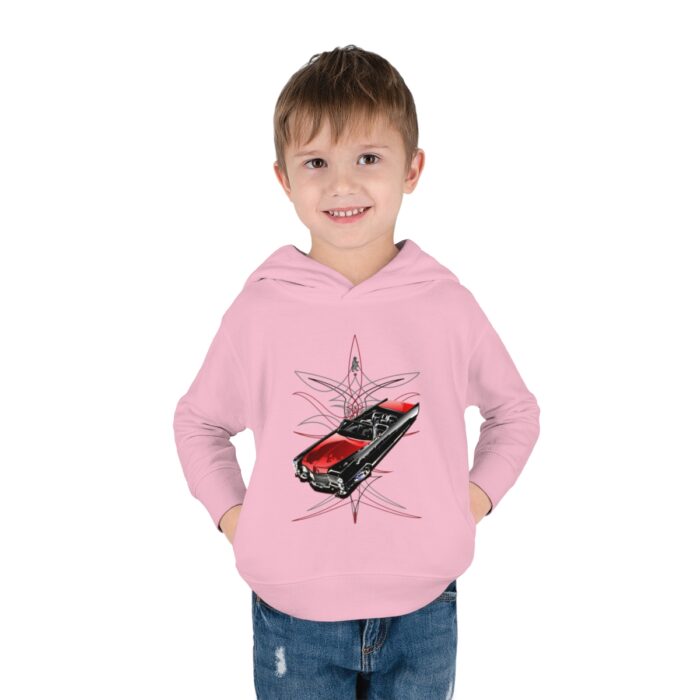 65 Cadi with pinstriping Toddler Pullover Fleece Hoodie (Jimmy Smith Art/ Tonys pinstriping) - Image 47