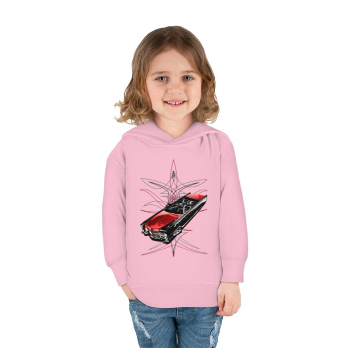 65 Cadi with pinstriping Toddler Pullover Fleece Hoodie (Jimmy Smith Art/ Tonys pinstriping) - Image 48