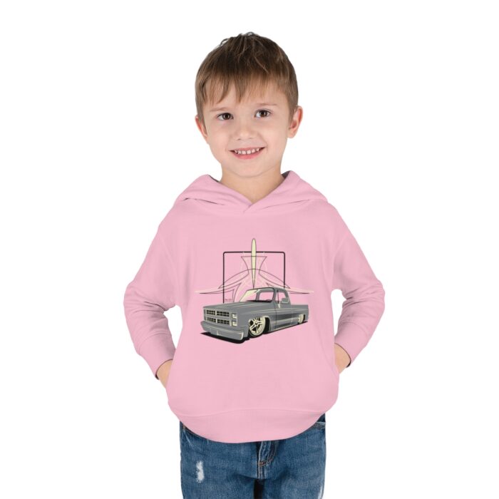 Square body Toddler Pullover Fleece Hoodie - Image 47