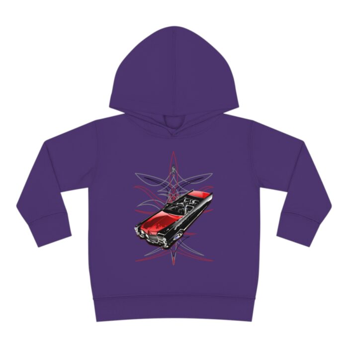 65 Cadi with pinstriping Toddler Pullover Fleece Hoodie (Jimmy Smith Art/ Tonys pinstriping) - Image 41