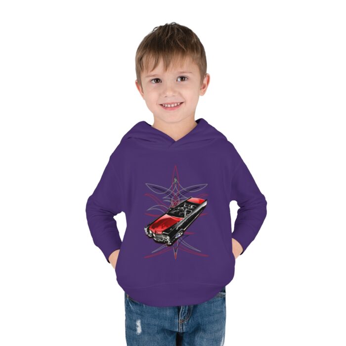 65 Cadi with pinstriping Toddler Pullover Fleece Hoodie (Jimmy Smith Art/ Tonys pinstriping) - Image 43