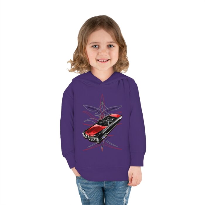 65 Cadi with pinstriping Toddler Pullover Fleece Hoodie (Jimmy Smith Art/ Tonys pinstriping) - Image 44