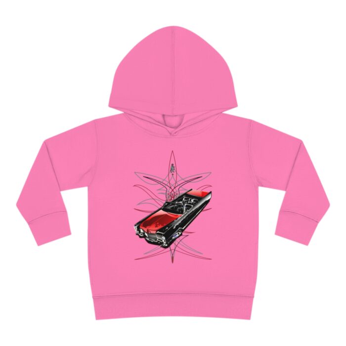 65 Cadi with pinstriping Toddler Pullover Fleece Hoodie (Jimmy Smith Art/ Tonys pinstriping) - Image 49