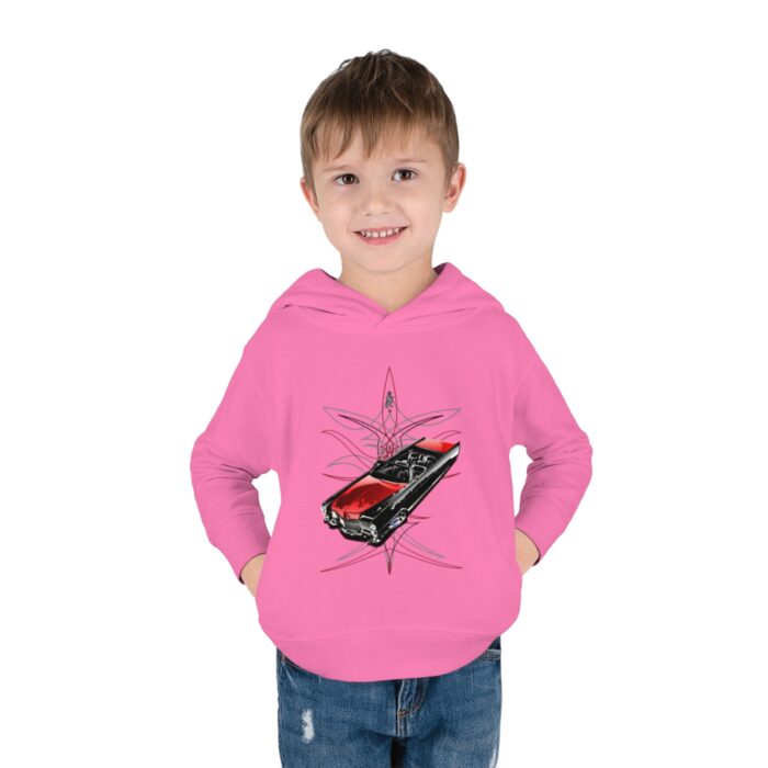 65 Cadi with pinstriping Toddler Pullover Fleece Hoodie (Jimmy Smith Art/ Tonys pinstriping) - Image 51