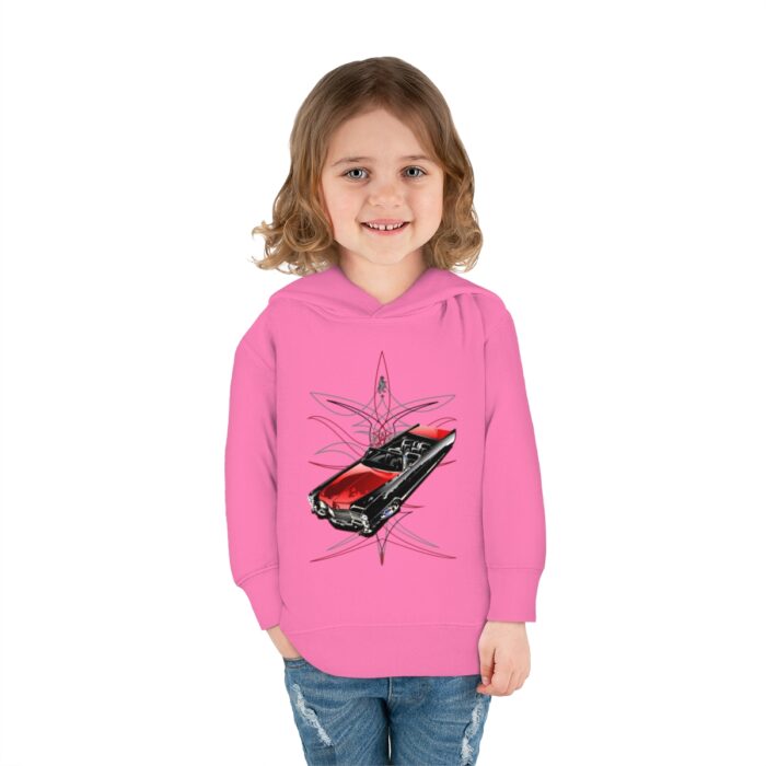 65 Cadi with pinstriping Toddler Pullover Fleece Hoodie (Jimmy Smith Art/ Tonys pinstriping) - Image 52
