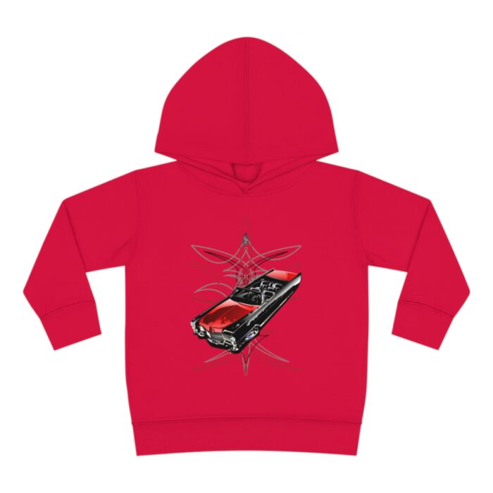 65 Cadi with pinstriping Toddler Pullover Fleece Hoodie (Jimmy Smith Art/ Tonys pinstriping) - Image 57