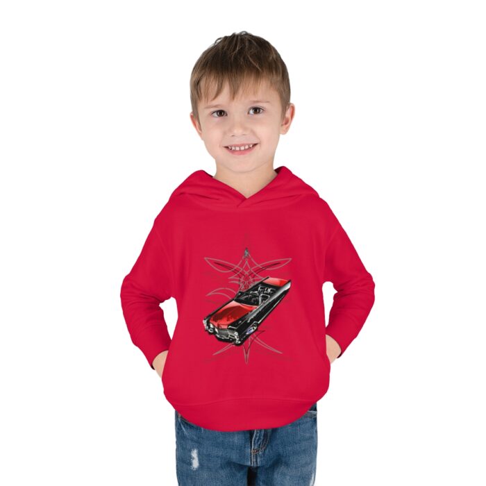 65 Cadi with pinstriping Toddler Pullover Fleece Hoodie (Jimmy Smith Art/ Tonys pinstriping) - Image 59