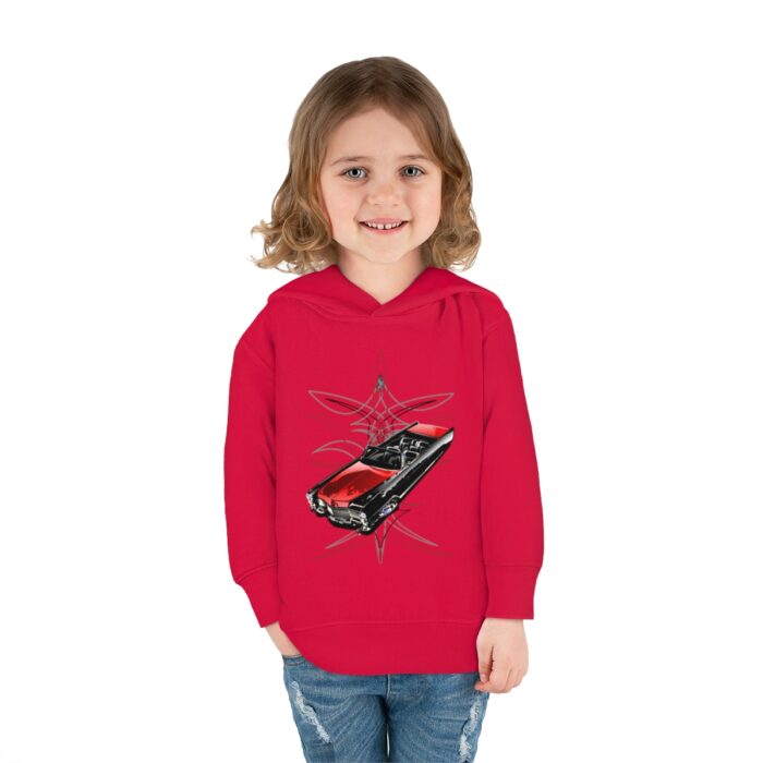 65 Cadi with pinstriping Toddler Pullover Fleece Hoodie (Jimmy Smith Art/ Tonys pinstriping) - Image 60