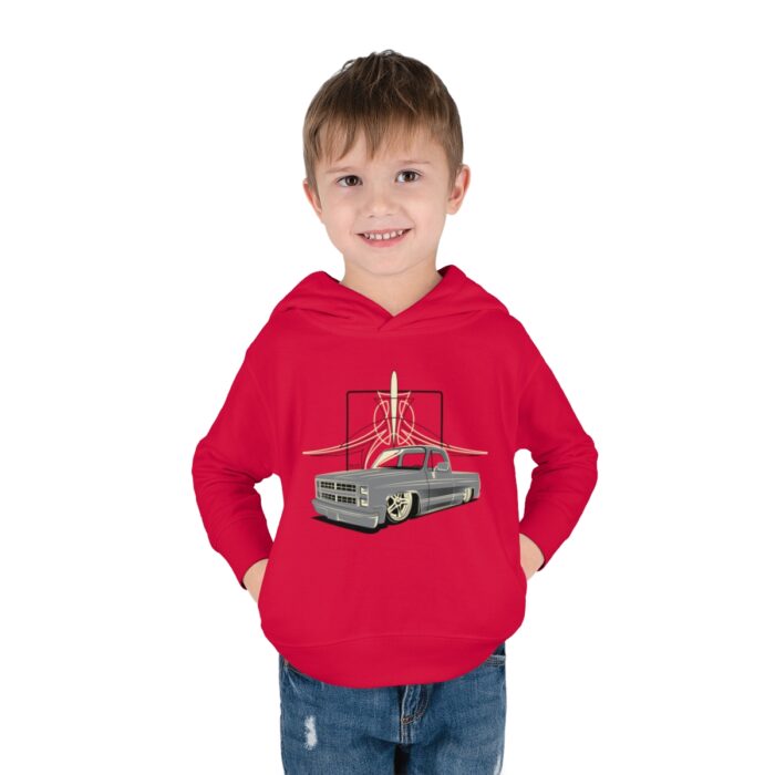 Square body Toddler Pullover Fleece Hoodie - Image 59
