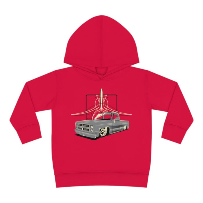 Square body Toddler Pullover Fleece Hoodie - Image 57