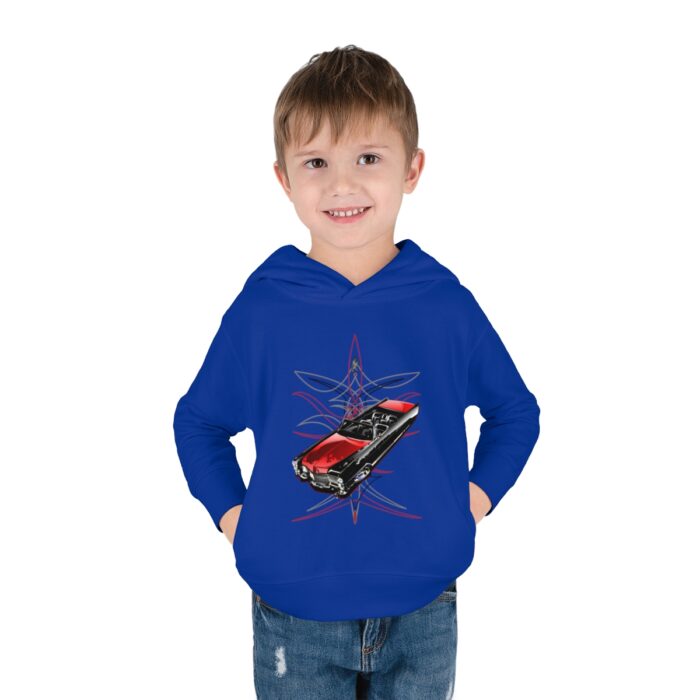 65 Cadi with pinstriping Toddler Pullover Fleece Hoodie (Jimmy Smith Art/ Tonys pinstriping) - Image 27