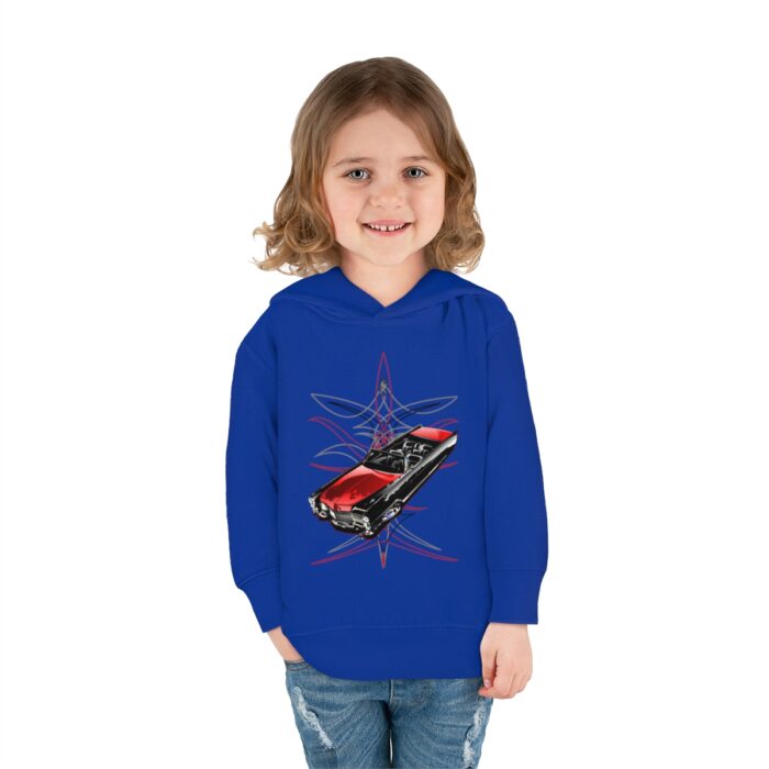 65 Cadi with pinstriping Toddler Pullover Fleece Hoodie (Jimmy Smith Art/ Tonys pinstriping) - Image 28