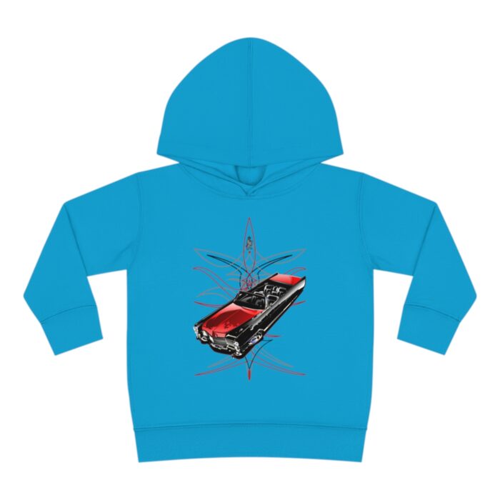 65 Cadi with pinstriping Toddler Pullover Fleece Hoodie (Jimmy Smith Art/ Tonys pinstriping) - Image 21
