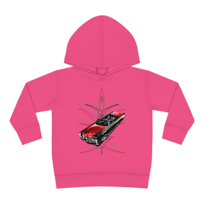 65 Cadi with pinstriping Toddler Pullover Fleece Hoodie (Jimmy Smith Art/ Tonys pinstriping) - Image 53