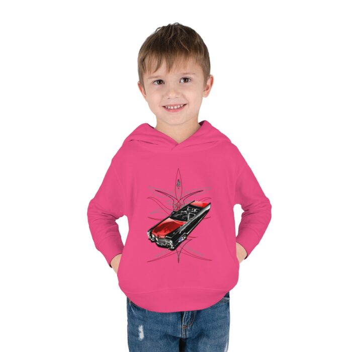 65 Cadi with pinstriping Toddler Pullover Fleece Hoodie (Jimmy Smith Art/ Tonys pinstriping) - Image 55