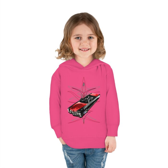 65 Cadi with pinstriping Toddler Pullover Fleece Hoodie (Jimmy Smith Art/ Tonys pinstriping) - Image 56