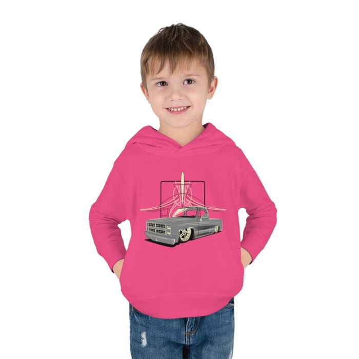 Square body Toddler Pullover Fleece Hoodie - Image 55