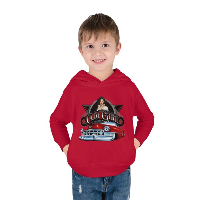 Cadi Girl Toddler Pullover Fleece Hoodie - Image 3