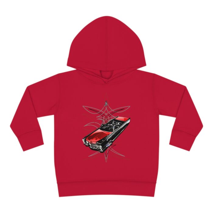 65 Cadi with pinstriping Toddler Pullover Fleece Hoodie (Jimmy Smith Art/ Tonys pinstriping) - Image 61