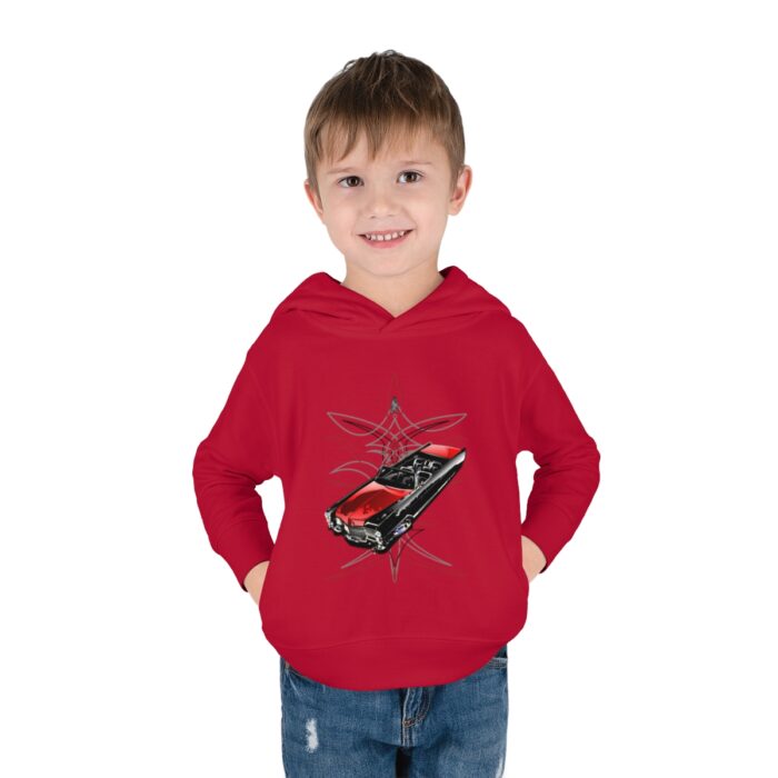 65 Cadi with pinstriping Toddler Pullover Fleece Hoodie (Jimmy Smith Art/ Tonys pinstriping) - Image 63