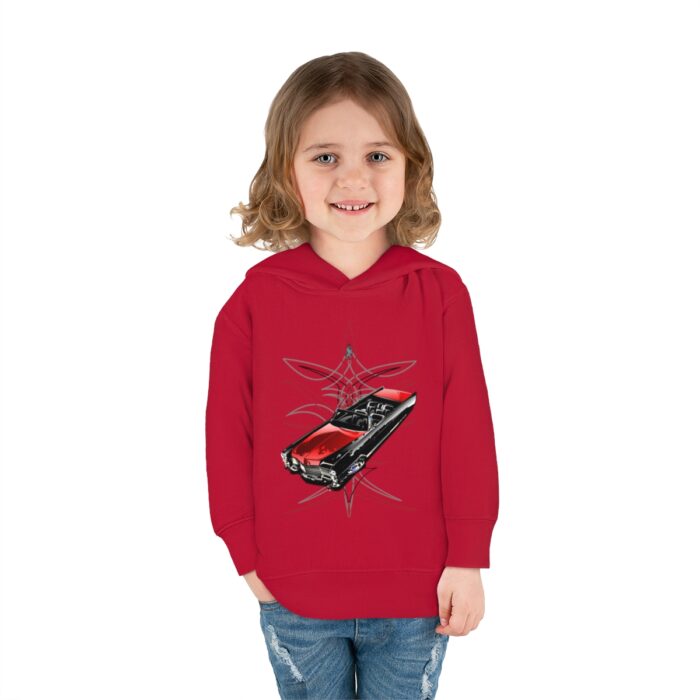 65 Cadi with pinstriping Toddler Pullover Fleece Hoodie (Jimmy Smith Art/ Tonys pinstriping) - Image 64
