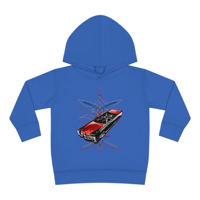 65 Cadi with pinstriping Toddler Pullover Fleece Hoodie (Jimmy Smith Art/ Tonys pinstriping) - Image 17