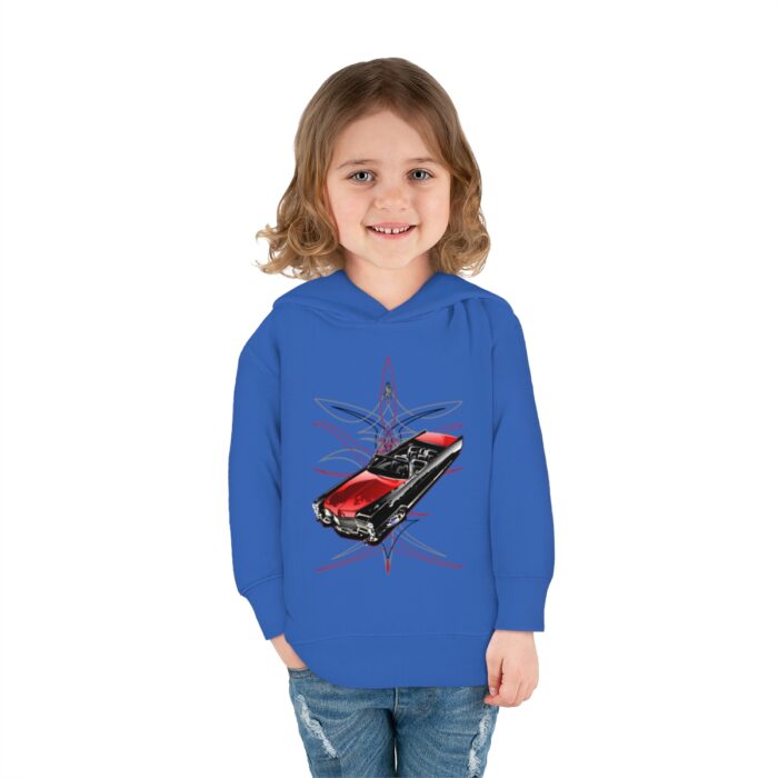 65 Cadi with pinstriping Toddler Pullover Fleece Hoodie (Jimmy Smith Art/ Tonys pinstriping) - Image 20