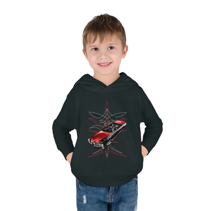 65 Cadi with pinstriping Toddler Pullover Fleece Hoodie (Jimmy Smith Art/ Tonys pinstriping) - Image 31