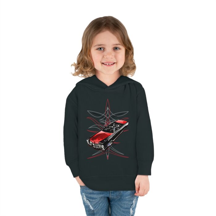 65 Cadi with pinstriping Toddler Pullover Fleece Hoodie (Jimmy Smith Art/ Tonys pinstriping) - Image 32