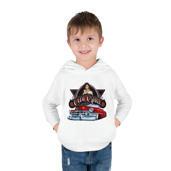 Cadi Girl Toddler Pullover Fleece Hoodie - Image 7