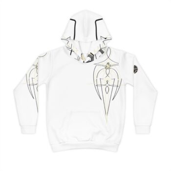 Square Body With Pinstriping Children’s Hoodie (AOP)