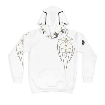 Square body with pinstriping Children’s Hoodie (AOP)
